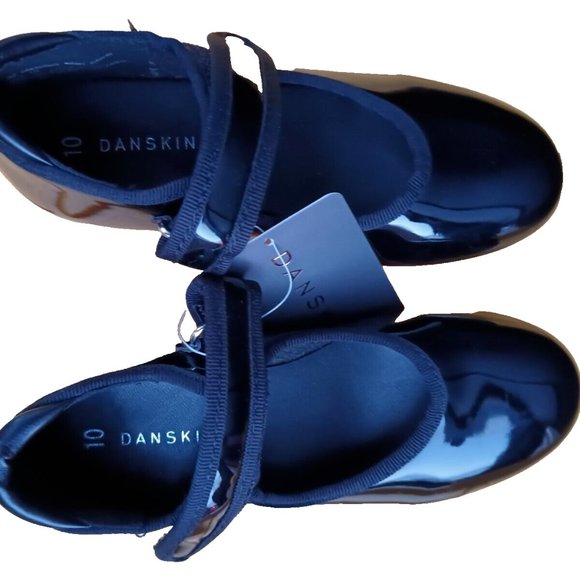 Danskin Shoes Freestyle By Danskin Girls Dance Tap Shoes Black Nwt Poshmark